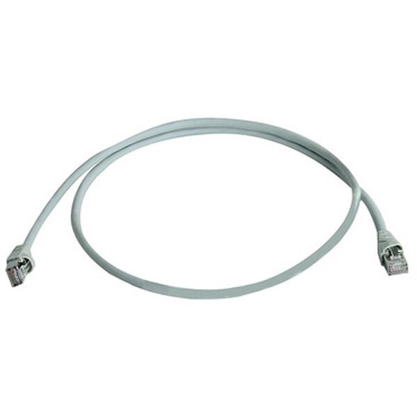 Telegärtner Patchkabel S/FTP MP8 FS500 LSZH grau 1: 1 Cat.6A-ISO 1,0m