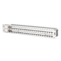 METZ Patchpanel 19" Edelstahl 1,5HE E-DATmodul 48...