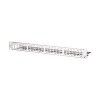 METZ 19" Patchpanel 1HE leer für 24 Port edelstahl