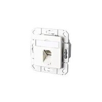 METZ Datenanschlussdose 1xRJ45 E-DAT C6  8(8) UPk reinweiss