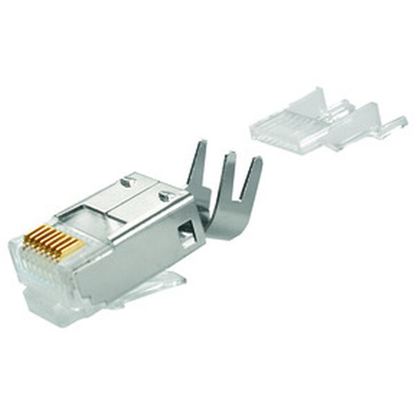 Telegärtner RJ45-Stecker Cat.6 Stecker geschirmtmP(8(8) AWG24-27