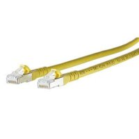 METZ Patchkabel Cat6A ISO/IEC 10G AWG26 2xRJ45 gelb 5,0m