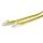 METZ Patchkabel Cat6A ISO/IEC 10G AWG26 2xRJ45 gelb 5,0m