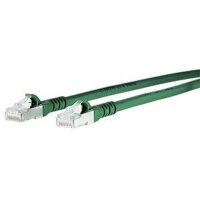 METZ Patchkabel Cat6A ISO/IEC 10G AWG26 2xRJ45 grün...