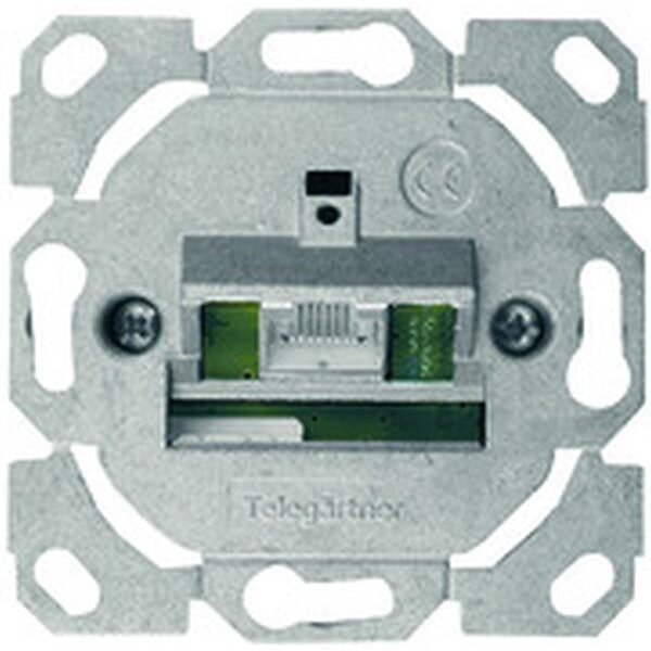 Telegärtner Datendose Cat6A ISO AMJ45 8 K UP/0 1xRJ45 ohne Zentralplatte