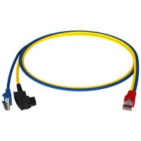 HomeWay Patchkabel LAN/TAE bl/ge 0,5m HW-Y-4-05...