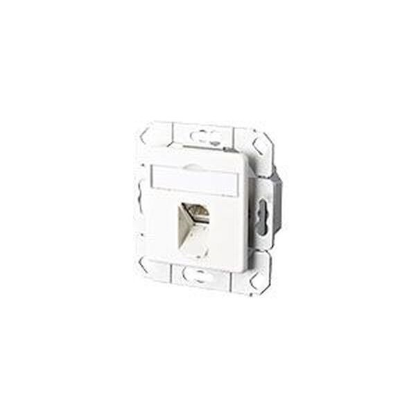 METZ Datenanschlussdose Cat6A 1xRJ45 E-DAT C6A 8(8) UPk reinweiss