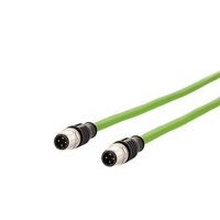 METZ Verbindungsleitung M12 Stecker gerade 4polig...