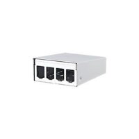 METZ E-DAT Modulgehause leer für 4xRJ45-Module AP...