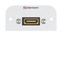 Kindermann Anschlussblende Halbblende 54x54mm HDMI...