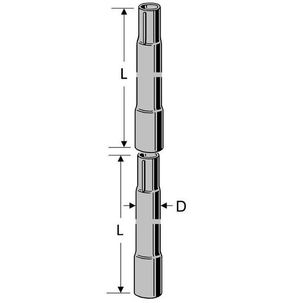 Kathrein Steckmast ZSA 46 2m