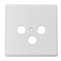 Astro Deckel GUZ 450 für 3-Loch Dose reinweiss 80x80