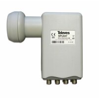 TELEVES LNB 40mm SPU88T Octo-Switch 8 Teiln