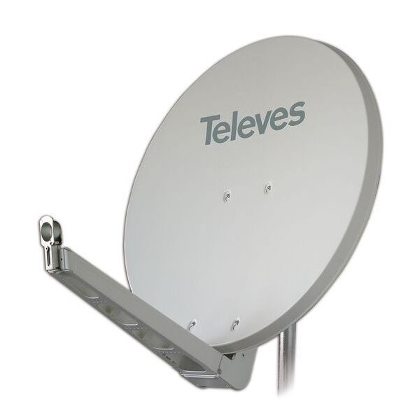 TELEVES SAT-Spiegel S85QSD-W BxH85x95cm Feedarm klappbar ws