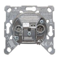 Triax Antennensteckdose EDU 04 F 2-loch  DC Pfad
