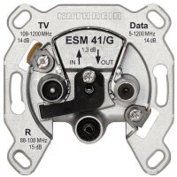 Kathreinmodem-Durchschleifdose ESM 41/G 3fach