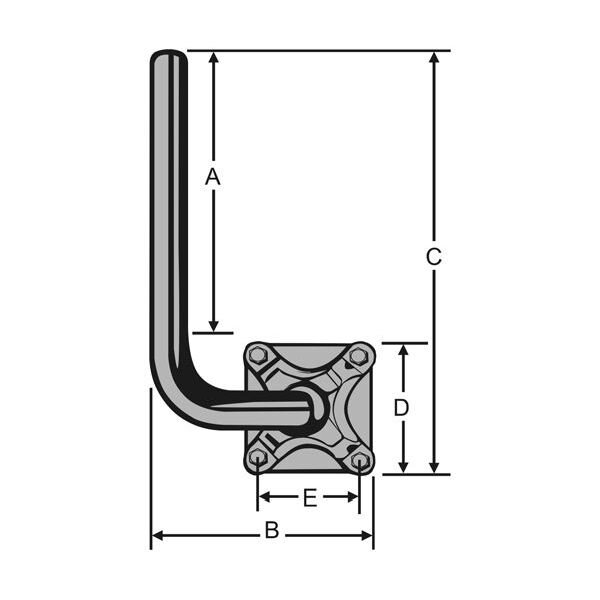 Kathrein SAT-Wandhalter ZAS 60