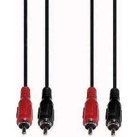 E+P Audio-Anschl.-Kabel B 33 2 Cinchst.+2 Cinchst.1,5m