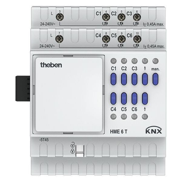 Theben MIX2-Erweiterungsmodul HME 6 T KNX Heizungsaktor 6 Kanal