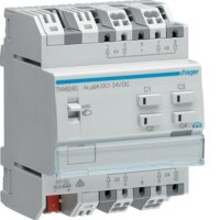 Hager Jalousieausgang TXA624D KNX easylink 4fach 24V