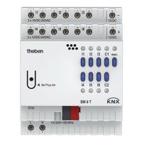 Theben Schaltaktor BM 6 T KNX FIX1 6fach Binär