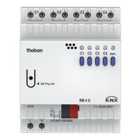 Theben Schaltaktor RM 4 U KNX FIX1-Modul 4fach