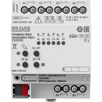 JUNG Schaltaktor 230061SR KNX 6f. KNX Jalousie