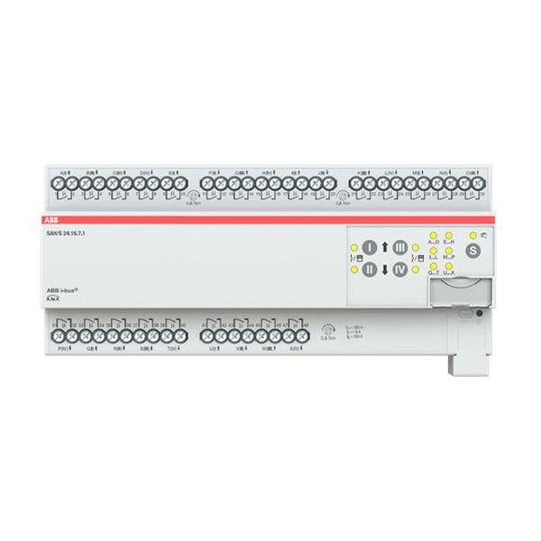 ABB Schalt-/Jalousieaktor SAH/S24.16.7.1 24fach 16A REG