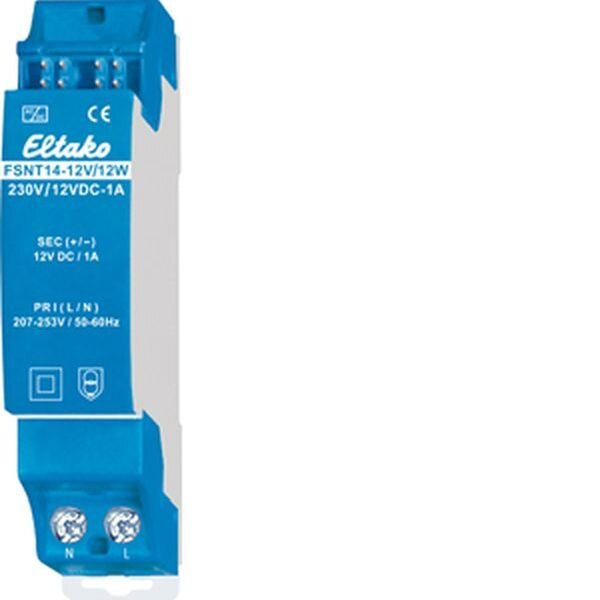 Eltako Schaltnetzteil FSNT14-12V/12W 230V-12VDC/12W