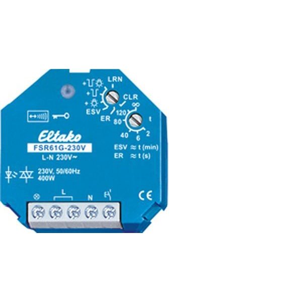 Eltako Funk-Stromstoss-Schaltrelais FSR61G-230V geräuschlos