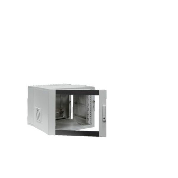 Rittal EL-Wandverteilergehäuse 3-teilig 9HE mit Glastür 600x478x573mm