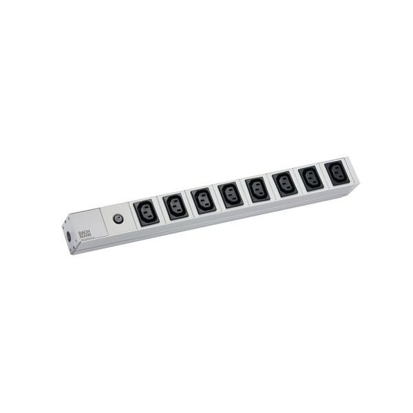 Bachmann Steckdosenleiste 19" 1HE 8fach IEC 10A 333.540