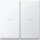 Merten Wippe 619219 polarweiss glänzend System M