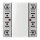 JUNG Tastsensormodul LS5091TSM KNX Universal 1fach