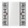 JUNG Tastsensor-Erweiterungsmodul LS5092TSEM KNX Universal 2fach