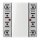 JUNG Tastsensormodul LS5092TSM KNX Universal 2fach