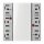 JUNG Tastsensormodul LS5093TSM KNX Universal 3fach