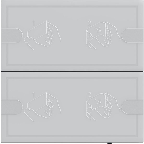 GIRA Tastsensor KNX 4 Komfort 2f TS4 Anthrazit