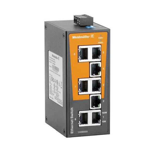 Weidmüller Switch Fast Ethernet Basic Line IE-SW-BL08-8TX