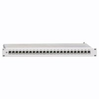 Rutenbeck 19" Patchpanel flex Cat6 1HE 24xRJ45s...