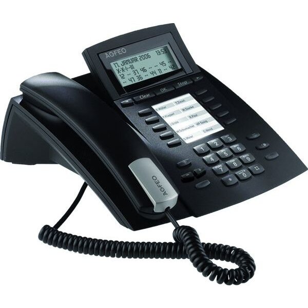 Agfeo Telefon ST 22 schwarz