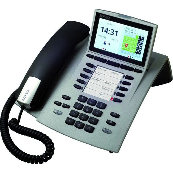 Agfeo Systemtelefon ST 45 IP schwarz