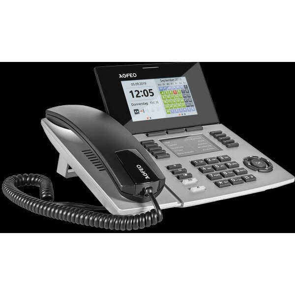 Agfeo Systemtelefon ST 56 IP SENSORfon silber