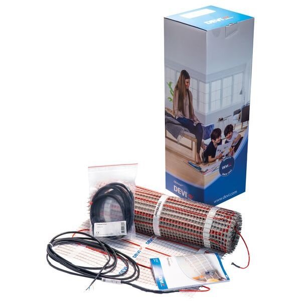 DEVI Dünnbettheizmatte DEVImat 150W/qm 9,0qm 0,5x18,0m selbstkl