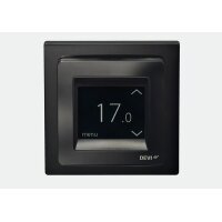 DEVI Uhren-Thermostat DEVIreg Touch schwarz