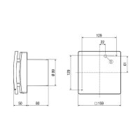 Maico Kleinventilator ECA 100 ipro KH