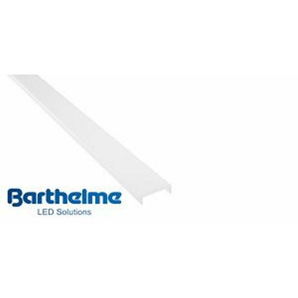 Barthelme Profilabdeckung LB22 Catania 2m Kunststoff opalweiss