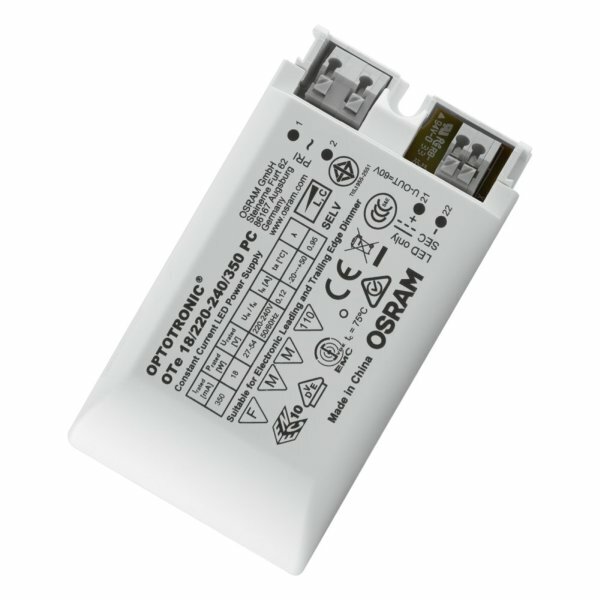 Osram LED-Betriebsgerät ohne Kabelklemme OTE 18/220-240/350 PC UNV1