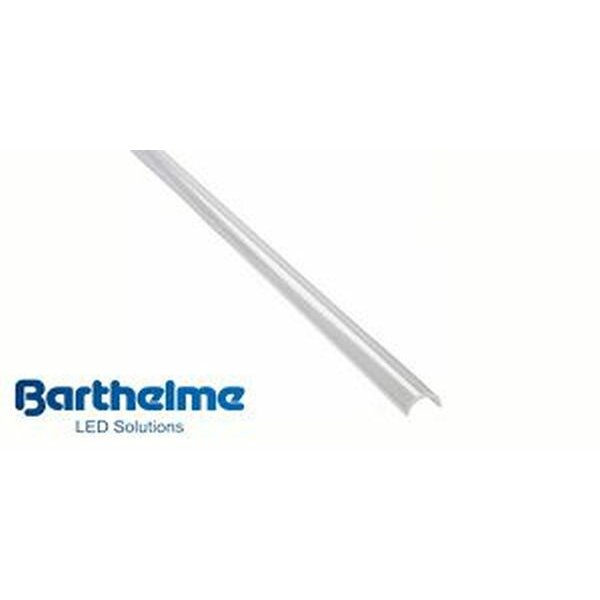 Barthelme Profilabdeckung LB22 halbrund glasklar 3m