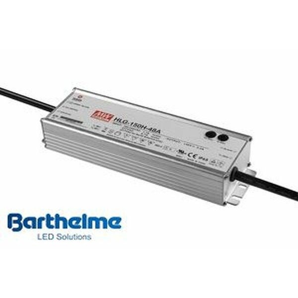 Barthelme LED-Bertriebsgerät LB22 150W 6,3A IP65 228x68x38,8mm m.mm-Prüfz.